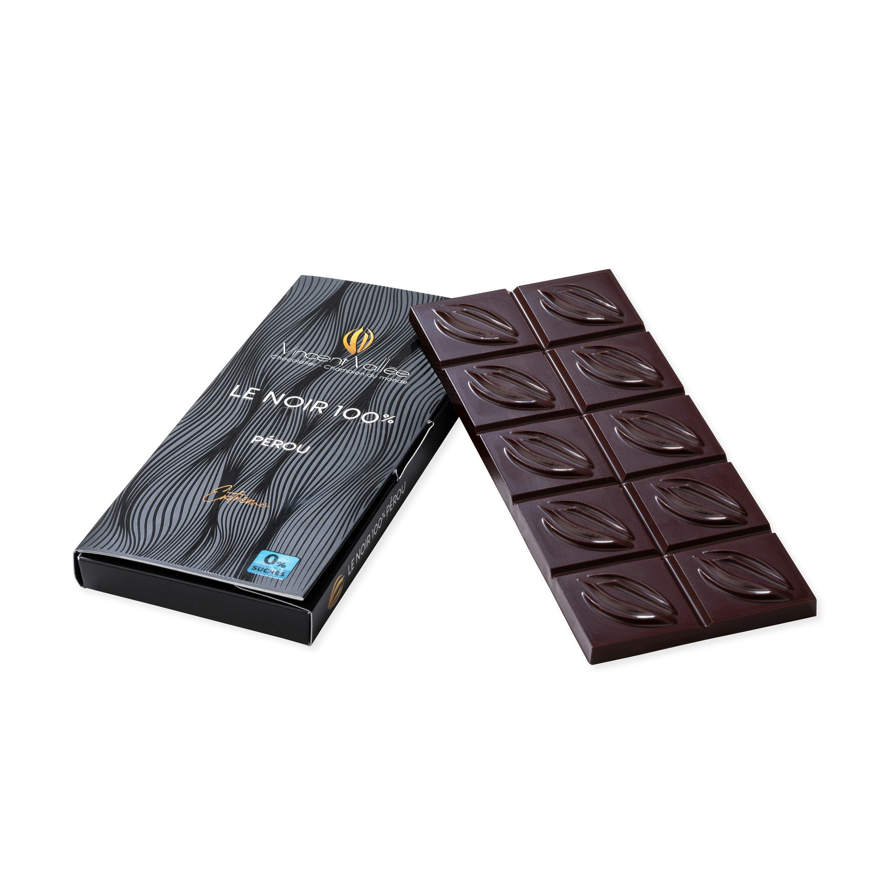 Pérou 100% (masse de cacao) - Vincent Vallée chocolatier champion du monde