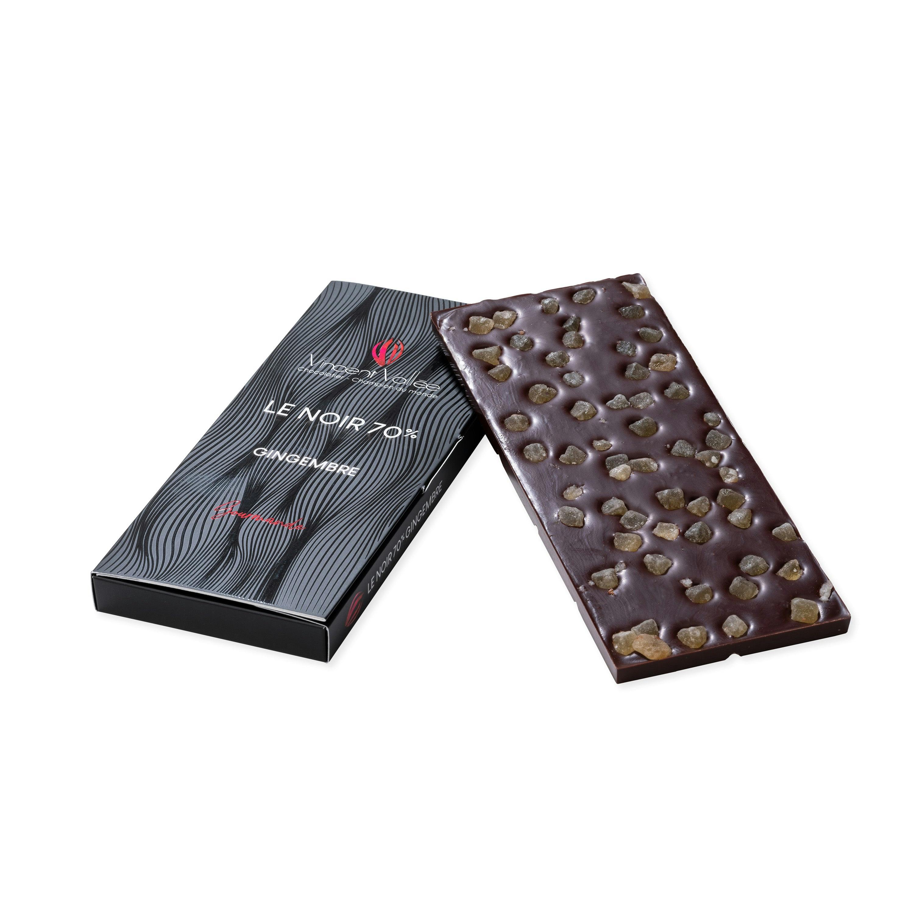 Noir Gingembre - Vincent Vallée chocolatier champion du monde
